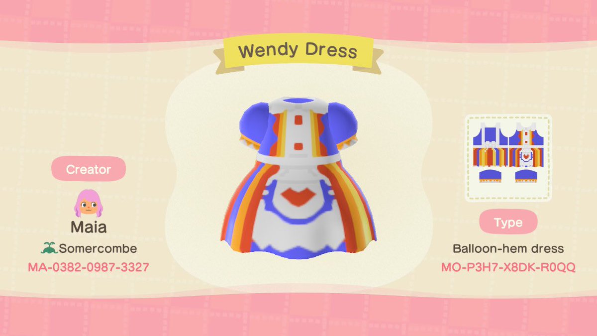 MaiaLavender's tweet image. So I made Wendy&apos;s Dress on Animal Crossing&amp;gt;w&amp;gt;;

Was fun to design and I did some photos to give her that Wendy essence

I limited with skin tone and hair so I tried my best😅 

Wendy Darling OC and the dress credits to @Kiquidd 

#ACNH #ACDesign #Fancreation #Maiapost