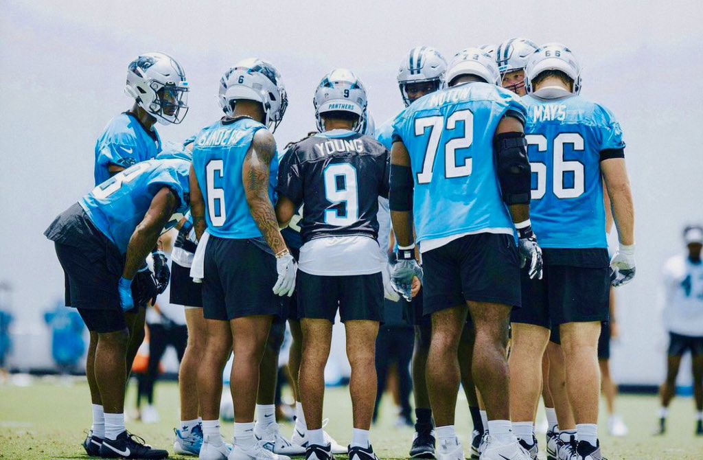 Bryce Young was in 'complete command' of the offense during #Panthers minicamp, according to Frank Reich.