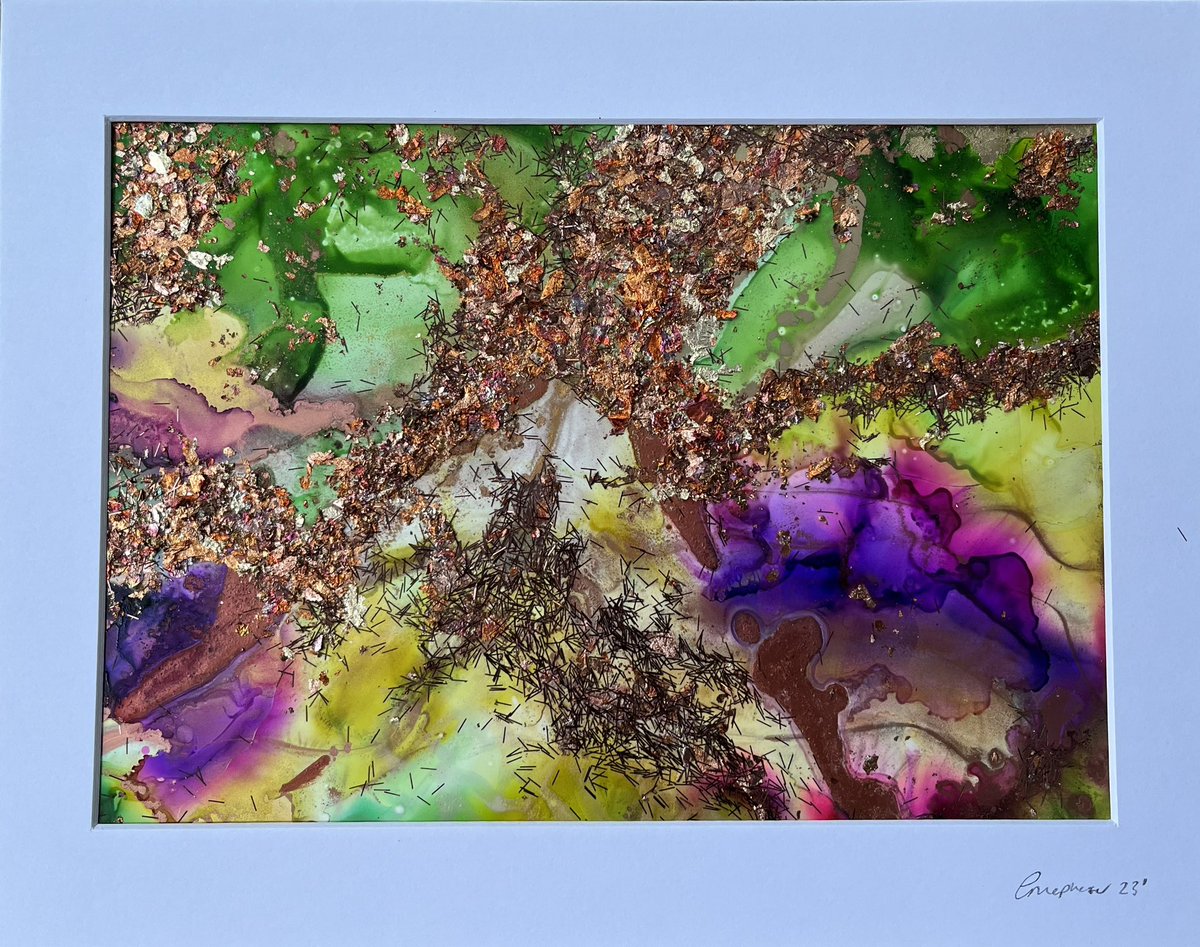 cmcphersonart's tweet photo. Yorkshire Moors series… mixed media and ink ❤️ https://t.co/UovmeqgBYB