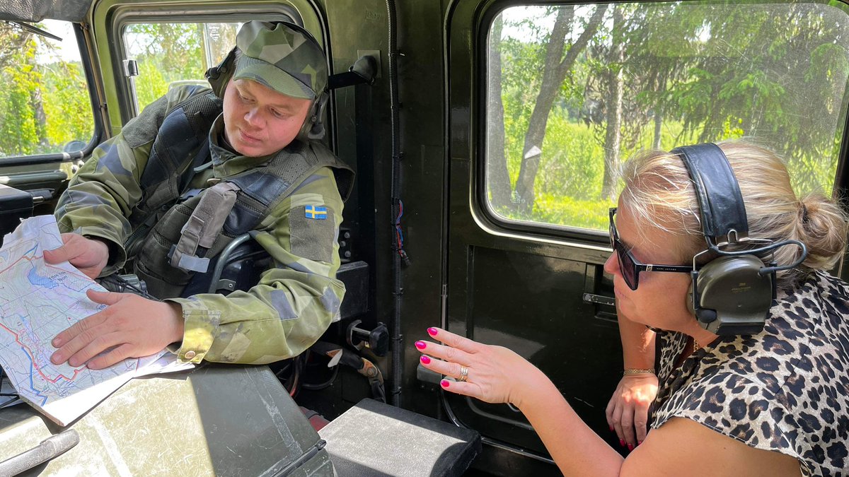 Tack för besöket på vår bandvagnskurs  <a href="/alexandraanstr1/">alexandra anstrell</a> ! Vi uppskattar ditt engagemang och intresse för den frivilliga försvarsverksamheten! #bilkaren