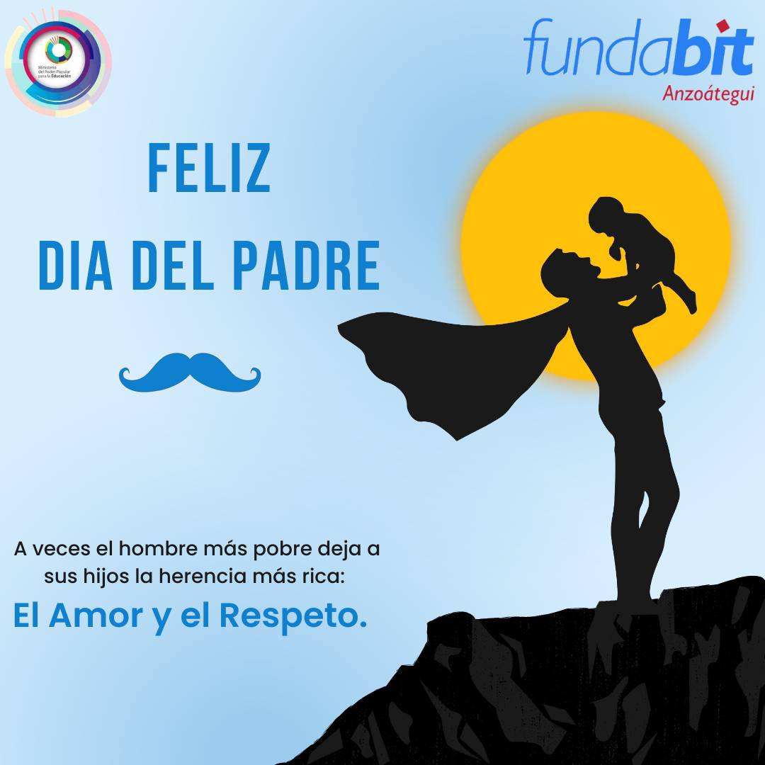 AnzFUNDABIT's tweet photo. Tu Dedicación y Sacrificio como Padre son Inigualables.

#DiaDelPadre 
#SomosFundabit https://t.co/awdOZWU9u3