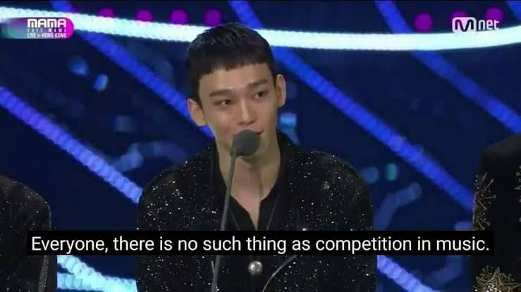 AlisonSwiftie94's tweet photo. “There’s no such thing as competition in music” 

-CHEN from EXO

💙 https://t.co/ymXqhGrWJZ