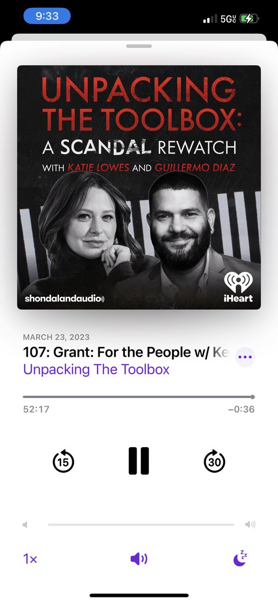 I was today years old when I discovered @KatieQLowes has BARS. She be sangin and groovin on this podcast in general. She and @guillermodiazyo speak with the 👑 @kerrywashington on this ep podcasts.apple.com/us/podcast/unp… #unpackingthetoolbox #SCANDAL #scandalrewatch