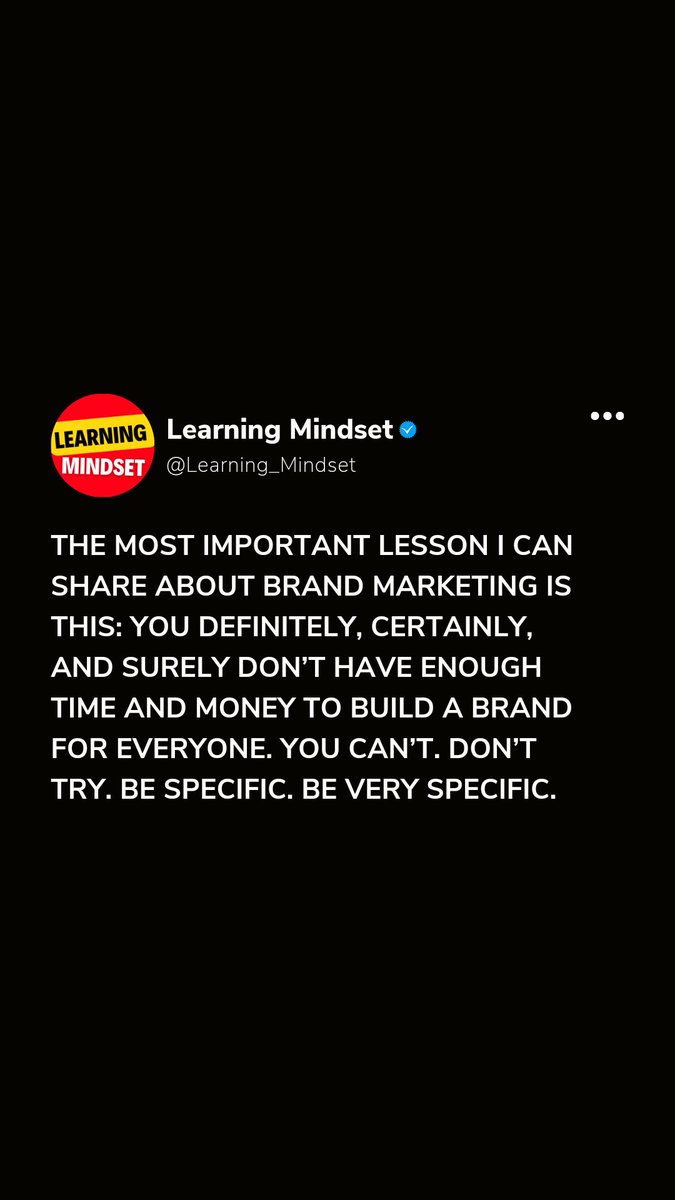 Narrow Your Focus, Amplify Your Impact: The Power of Specificity in Brand Marketing

#BrandMarketingInsights #TargetedAudience #SpecificityMatters #ConnectingDeeper #FocusedBranding #MarketingStrategy #BrandResonance #BusinessTransformation #NarrowYourFocus #BrandSuccess