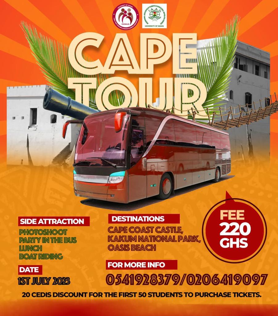 Let's go to Cape Coast
#capetour
#greenweekcelebration 
#FathersDay 
#Travel 
<a href="/Facssa_official/">Facssa</a>