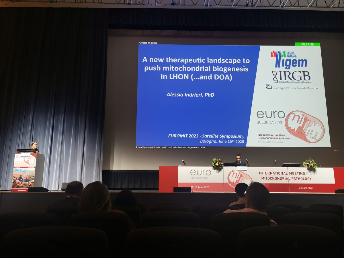 AlessiaIndrieri's tweet photo. A fantastic meeting  #euromit2023! Great science and friendly people. Thank you for giving us the possibility to share our work!
@Tigem_Telethon @BrillanteSimona @VolpeMariagr  @Euromit2023 https://t.co/LoSVKsdbEW