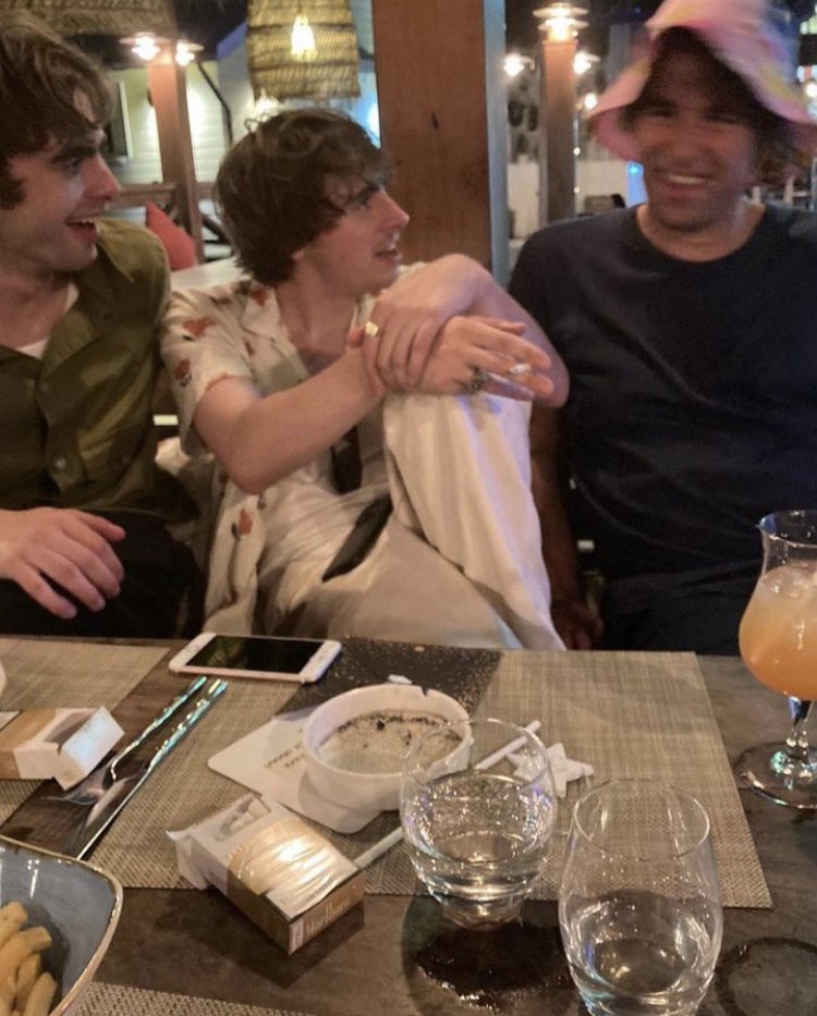 Lennon and Gene with Liam recently