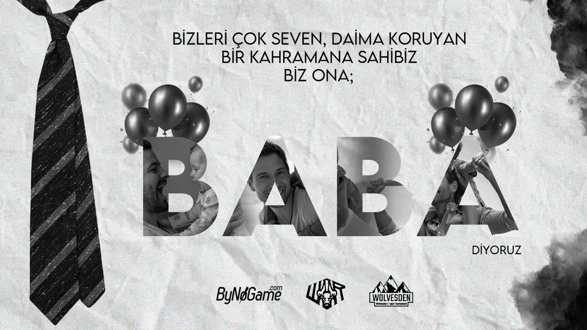 Bütün babaların Babalar Günü kutlu olsun!