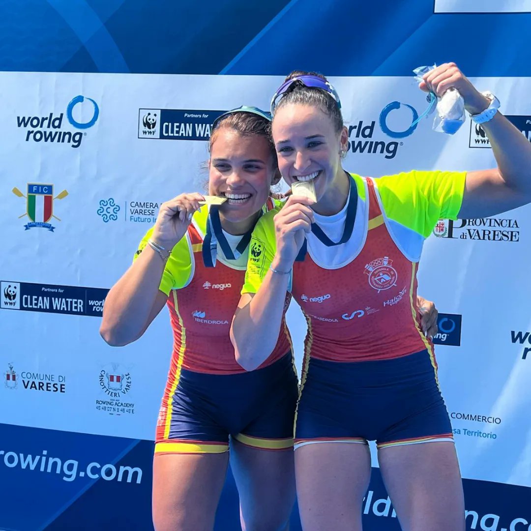 fed_esp_remo's tweet photo. 🥉BRONCE🥉

Tercer puesto para el 2- de Aina Cid @ainadecid y de Esther Briz @estherbz8 en la II Copa del Mundo disputada en Varese este fin de semana.

¡Enhorabuena!

#RemoEsp @WorldRowing @deportegob @COE_es  @JomaSport @iberdrola @Toyota_Esp @bcdme https://t.co/jPlloGRHmG