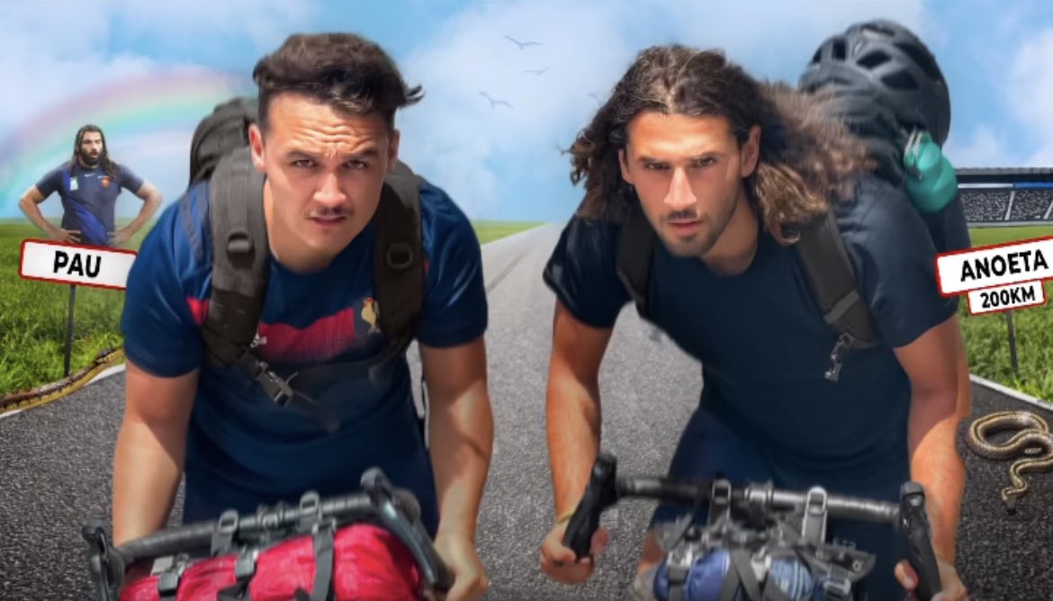 Nouvelle vidéo de Diego ! 🎥
Aller faire un tour ça retrace tout notre périple de Pau à San Sebastián en vélo🚴‍♂️

youtu.be/0vMJv8QOHnw