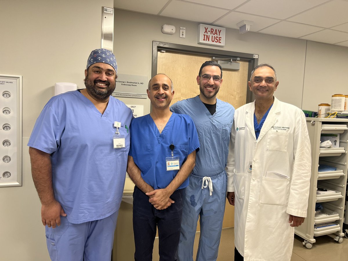 What a great year and learning experience @AHNGastro for advanced endoscopy fellowship @ASGEendoscopy. Grateful for the wonderful friends and mentors I made here, Dr.Kulkarni, Dr Dhawan, @GKochharMD, @AdamKichlerDO!