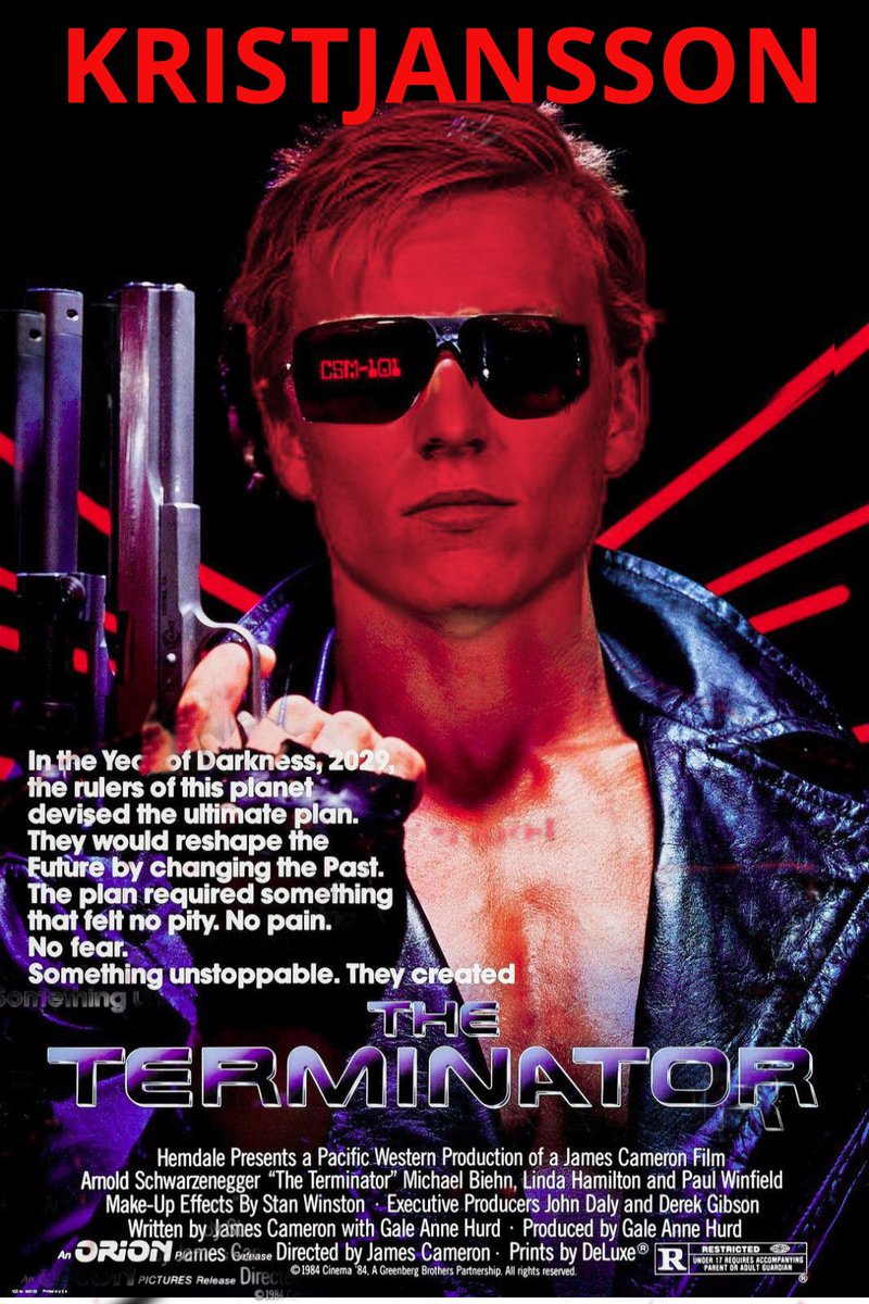 Gisli Kristjansson is the terminator Nothing can stop him!