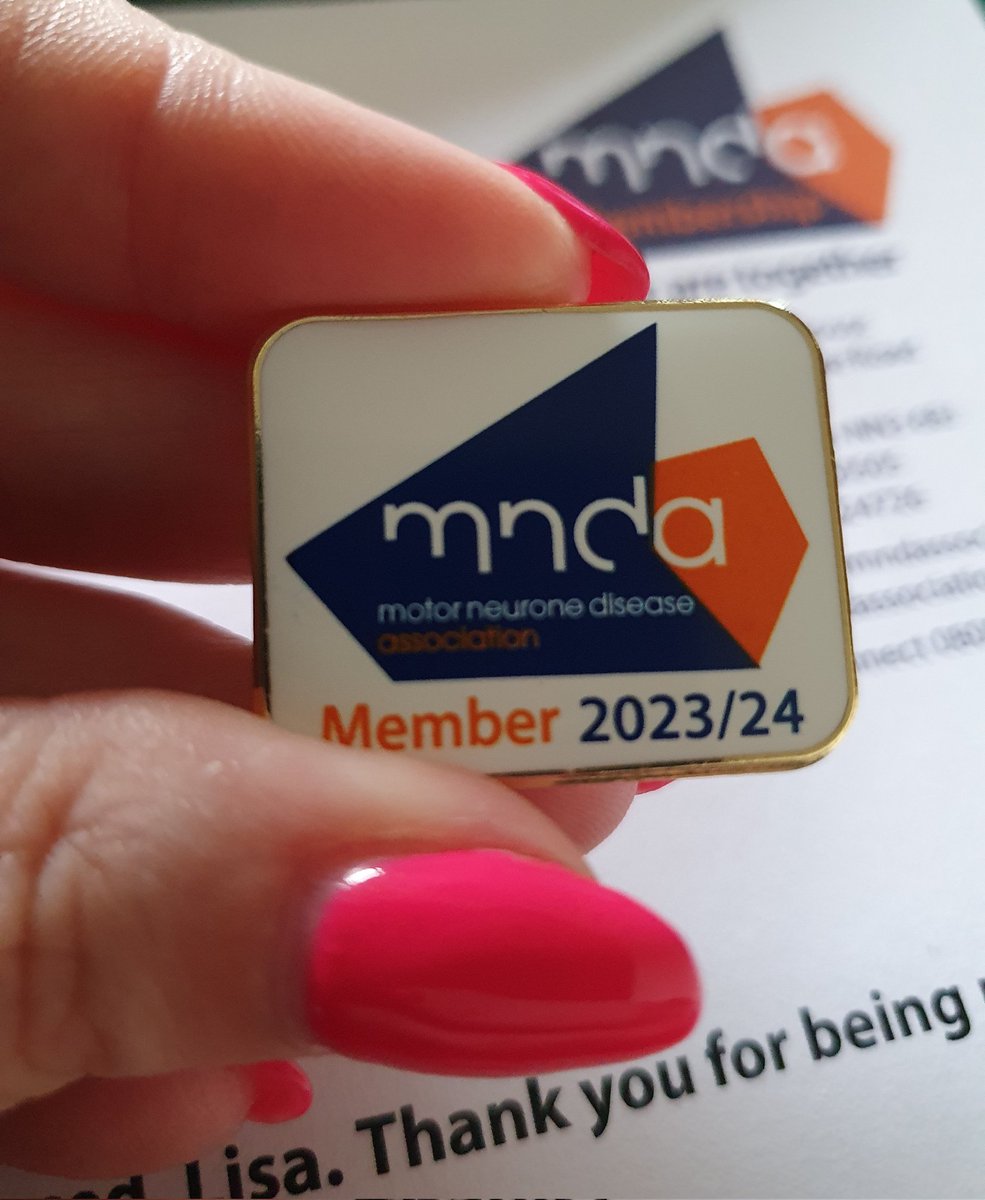 Proud to a member of the Motor Neurone Disease Association and supporting their promise to make MND treatable and ultimately curable. 💙🧡 <a href="/mndassoc/">MND Association</a> #findacure #MND