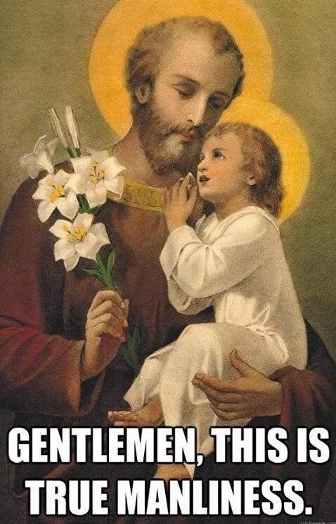 St Joseph, patron of the Church, pray for us and all of our fathers…