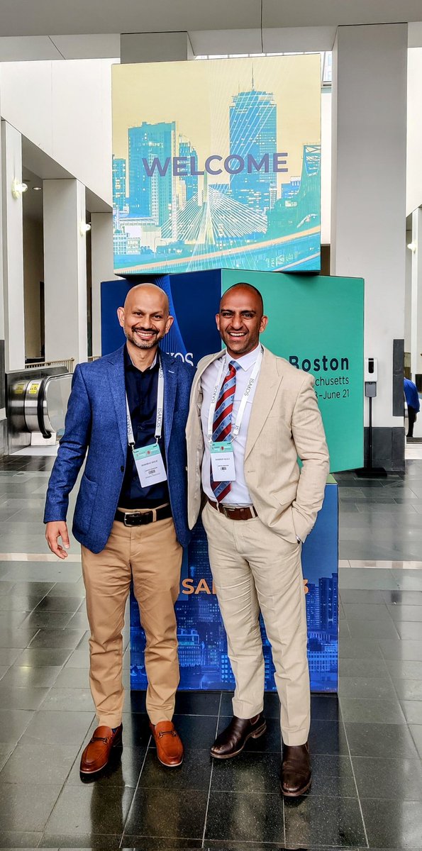 SpOrthopod's tweet photo. https://t.co/kVwwMcRAxa
From being #PSSF fellows together in #Perth to Consultants in Midlands and now doing #collaborative work @RandeepSAujla. #ISAKOS2023 https://t.co/p0RiuBeLL2