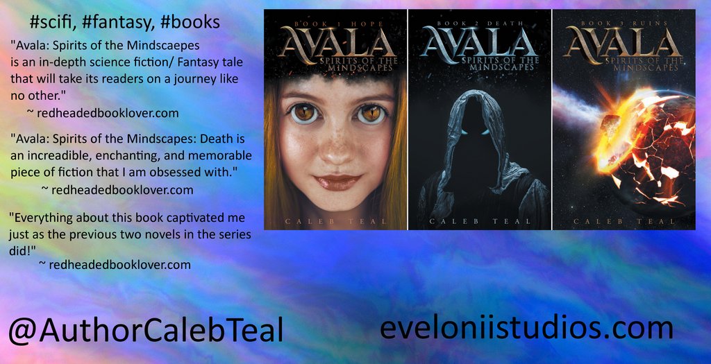Check out my #books, Avala: Spirits of the Mindscapes - Book 1, 2 &amp; 3. An epic science fantasy tale of a teenage girl trying to save her people, and the entire galaxy.

#book, #booktwt, #writingcommunity, #readingcommunity, #read

amazon.com/dp/B0BMXW3DVB