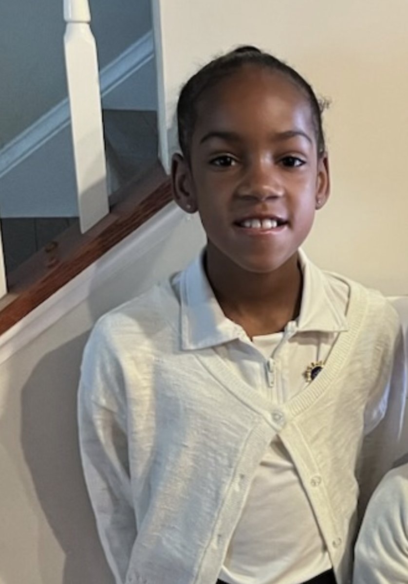 #MISSING ENDANGERED JUVENILE: 9yo Aliyah Castello last seen at 11am in the 7000 Blk of Manchester Blvd in Kingstowne. She is 4’5', 60lbs, black braided hair, and brown eyes. Wearing a pink dress and crocs. Endangered due to age. Call 703-691-2131 w/info.
