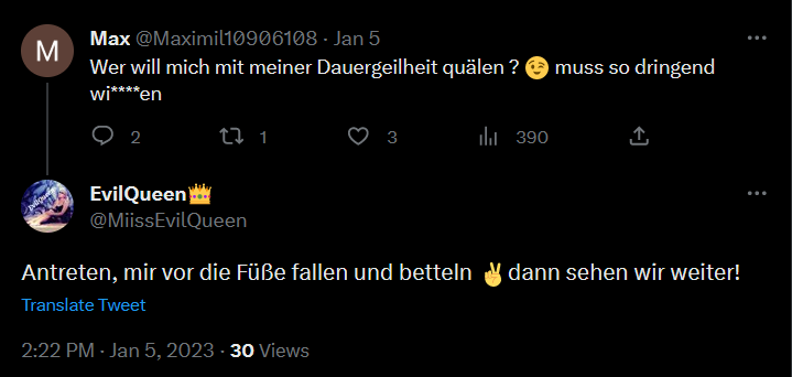 Nur mal den kleinen Zeh reingesteckt.
