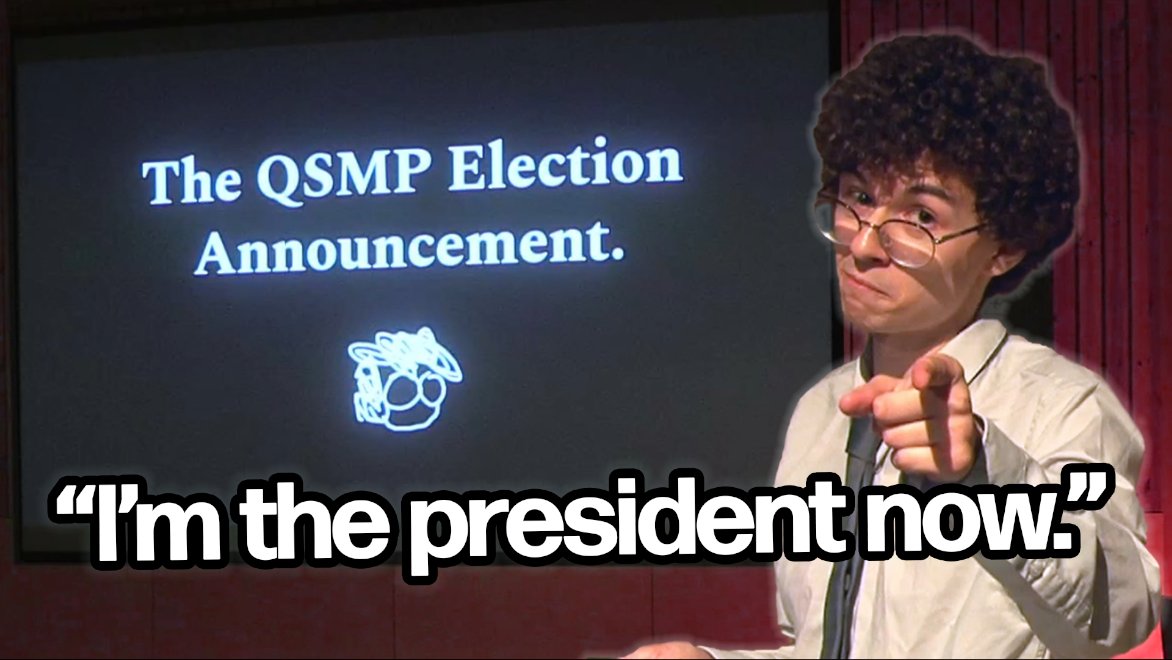 NEW VIDEO!! 'I'm running for QSMP President'  

Did I need to book a lecture theatre and multicam setup for this? No. Did it make for the most insane stream I've ever done? Yes. 

 Link in replies 👀
#certainlylazqsmp