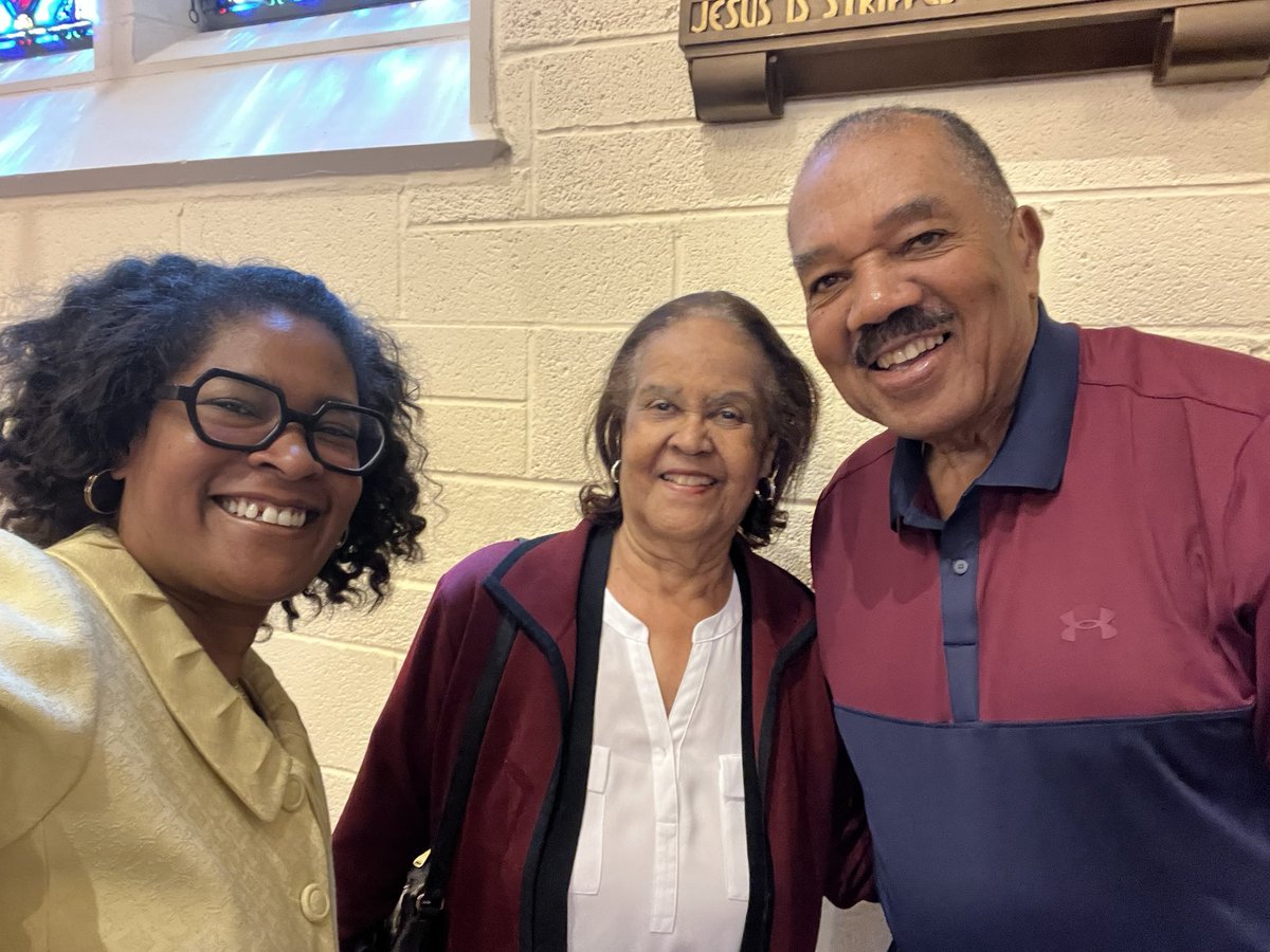 AnnCan2023's tweet photo. Attended Mass today at my home church, St. Paul’s Catholic w/my Momma. Im just being an obedient #LeaderServant. Thank you for the continued prayers on this journey to the state house 💥💥💥 https://t.co/HyL0XSwIvJ