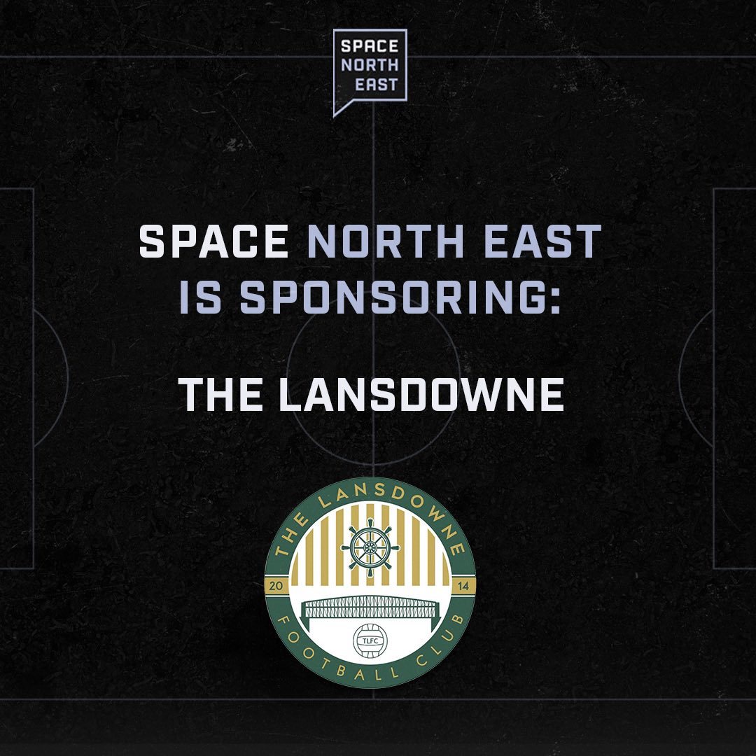 Over the moon to finally announce @SpaceNorthEast will be sponsoring @TheLansdowneFC home kit for the upcoming season. Excited for some of the work we will do together throughout the season…