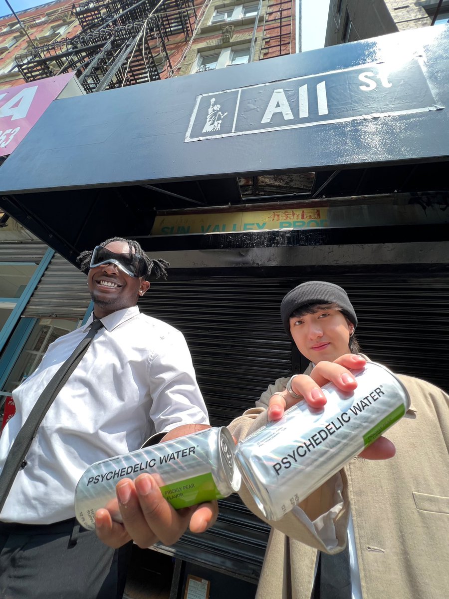 If you’re free and gonna be in NYC JULY 1st. Having a release party sponsored by <a href="/Psychedelic_H2O/">PSYCHEDELIC WATER</a> 

Free cans of Psychedelic Water, free merch and more.  Gonna be a a time 😮‍💨. Come through and bring your friends💕

RSVP for entry: partiful.com/e/XopEE3xeQMX8…