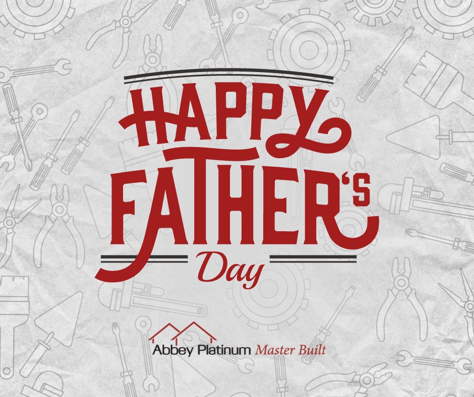 AbbeyPlatinum's tweet photo. Happy Father’s Day! 🛠️🪚

We wish you a wonderful Sunday with your family! https://t.co/0vjmicXtid