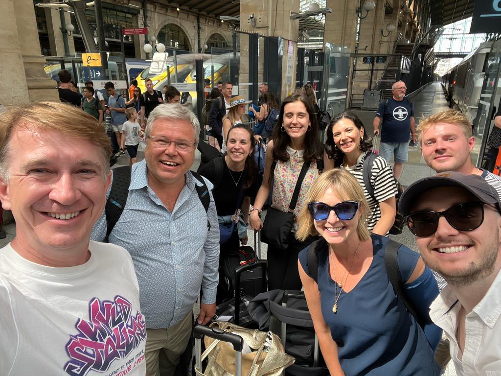 ad_association's tweet image. Team AA and #AdNetZero are excited for @Cannes_Lions! 

We’ve made it to Gare du Nord in Paris and we’re now on our way down to @Cannes_Lions on the ‘Advertising Express’. 

See you there! 

#UKatCannesLions