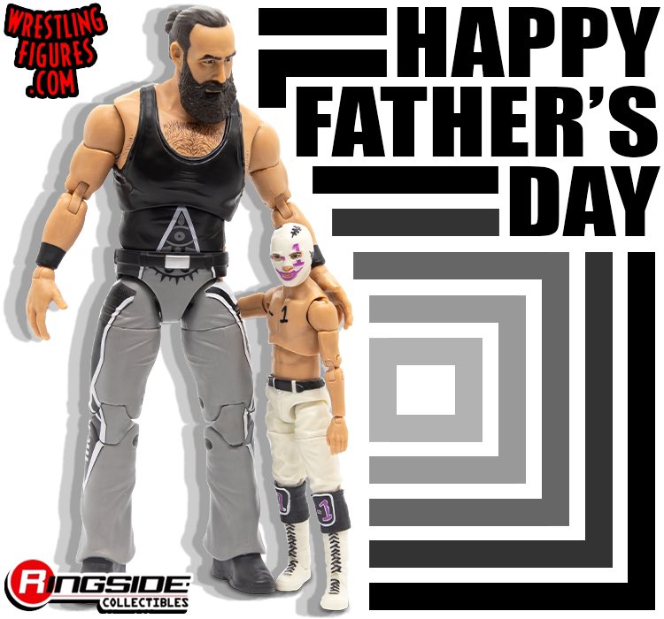 RingsideC's tweet photo. 🖤 Happy Father’s Day 🖤
#RingsideCollectibles #WrestlingFigures #AEW #AllEliteWrestling #BrodieLee #NegativeOne #Jazwares https://t.co/d2GYxnhmNn