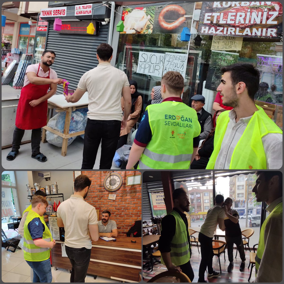 PursaklarAkgenc's tweet photo. #BabalarGünü vesilesiyle Gençlik Kolları Başkanımız @tolga_yildiiz ile beraber esnaflarımızın babalar günü’nü tebrik edip ikramlarda bulunduk.

En güvenli limanlarımız babalarımızın babalar günü kutlu olsun. https://t.co/bdhvDcgdOF