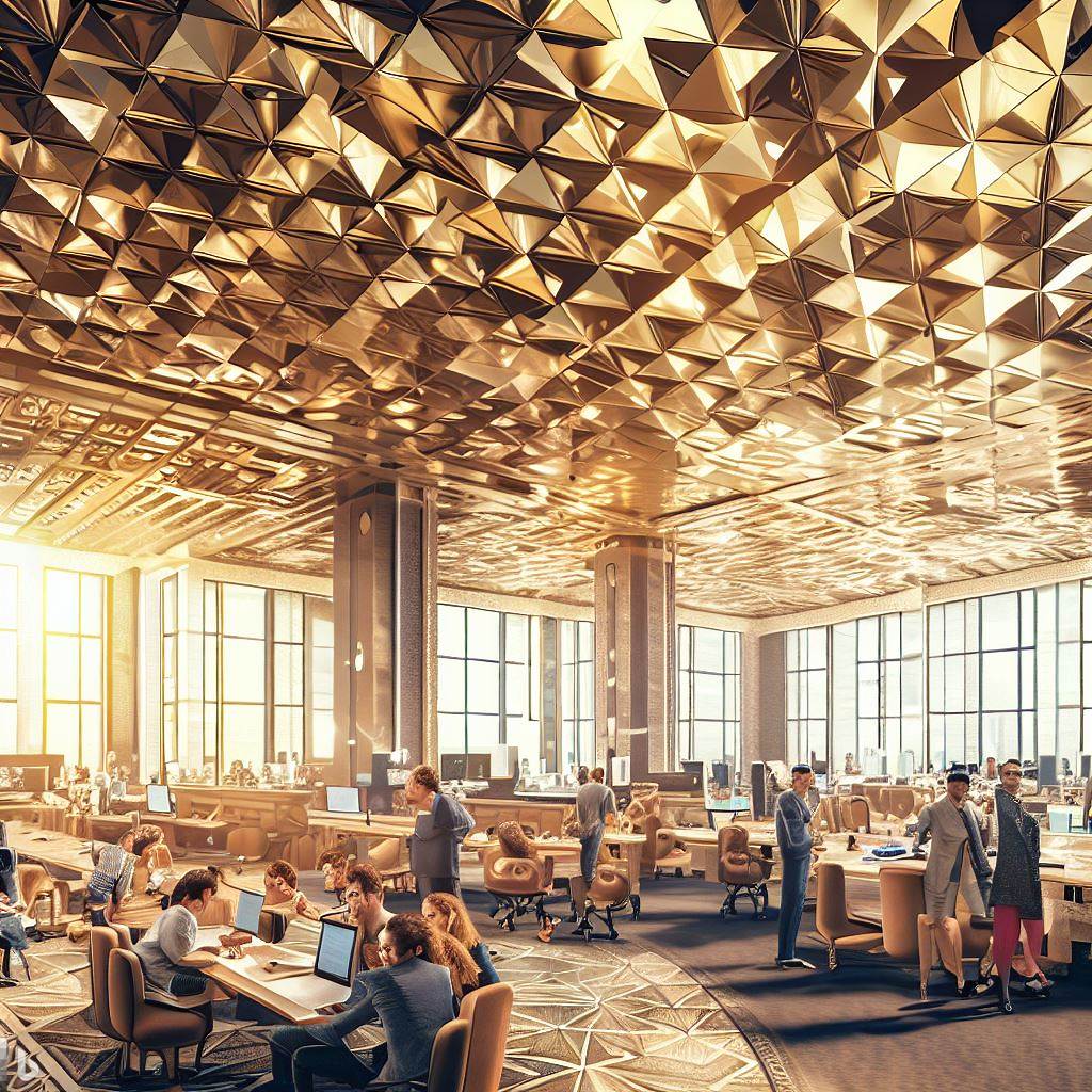 nriglobaltech's tweet image. 🏢💡 Let AI design your dream office space! 🌟✨ Share your thoughts &amp;amp;  ideas on the future of AI-powered office design in the comments below. Embrace the innovation and let&apos;s shape the workplace of tomorrow! #AIoffice #FutureOfWork #DesignRevolution #AI #ArtificialIntelligence