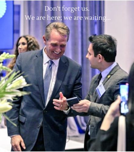 ladytubi's tweet image. Dear @JeffFlake
Hundreds of people are waiting for the interview appointments distribution and there is still a big silence! Pls put support to prevent this year to be the worst year for Turkish selectees. We count on you! #interviewforcurrentcases #DV2023Turkeywillraisevoice