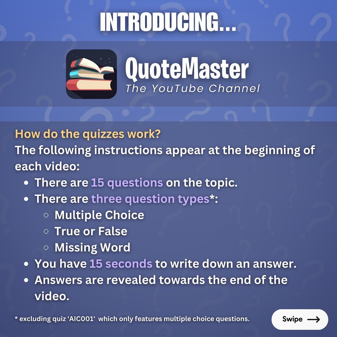 EngWithWatson's tweet photo. New YouTube Channel:

🤔 Real-time video quizzes.
📚 Questions to support #GCSEEnglish study.
✏️ Teachers can use as a #DoNow/#Plenary that assesses students’ knowledge.
👨🏻‍🎓 Students can use for #IndependentStudy to evaluate own understanding.

🔗 https://t.co/MVj9A5PHkb https://t.co/ds2YR0VVvy