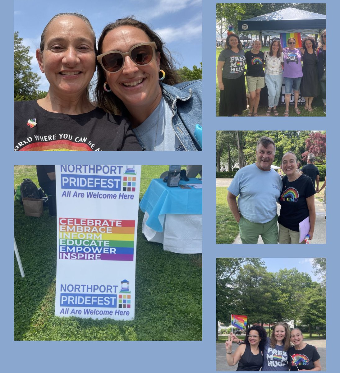 The first annual  Northport Pridefest was a tremendous success with a spirit of love, support and community in the air. Congratulations to the event organizers and to all the volunteers who worked so hard to make this happen! 
♥️🧡💛💚💙💜