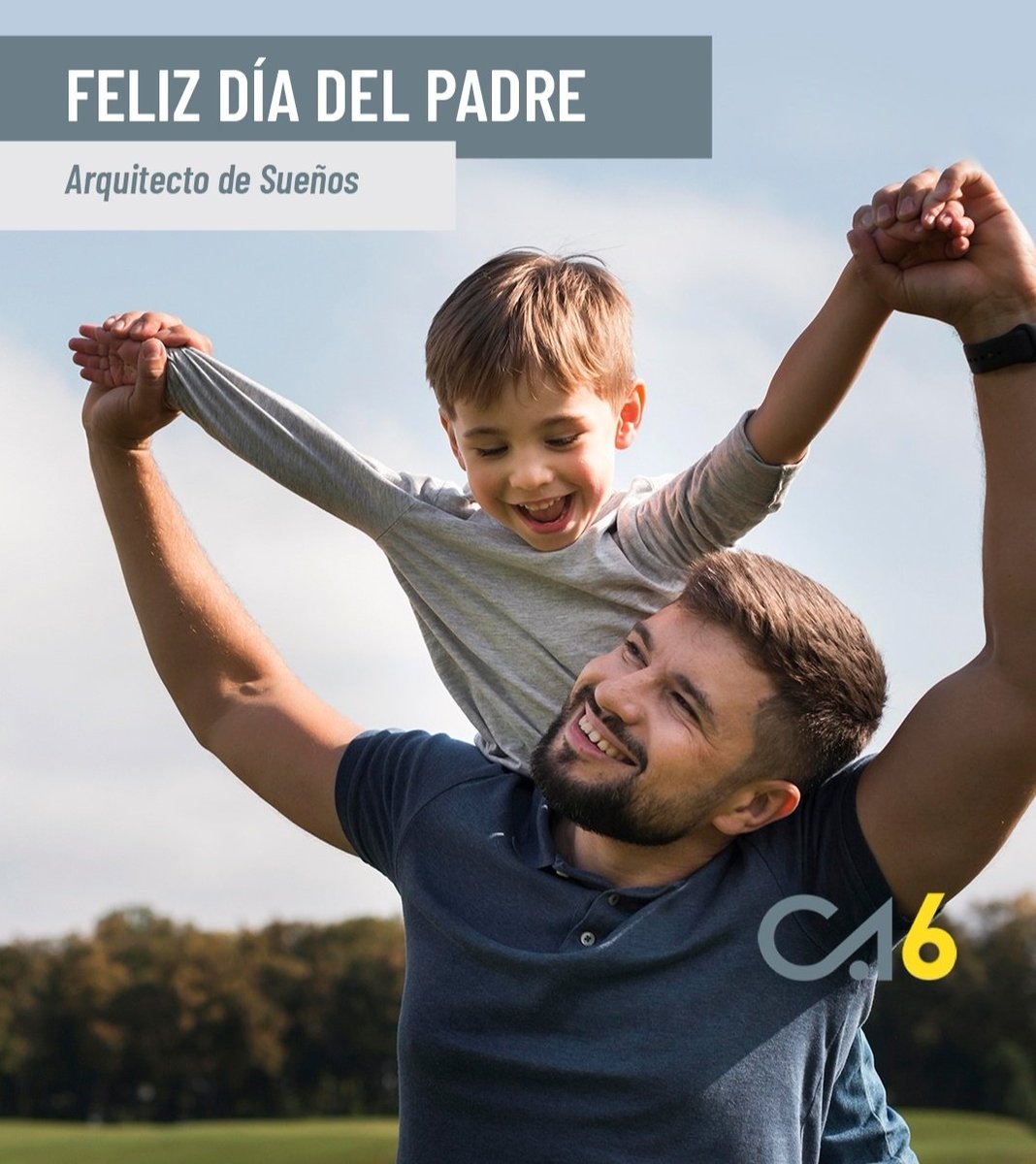 colarqr6's tweet photo. En esta jornada tan especial les deseamos un muy Feliz Día a todos los Padres, Arquitectos de Sueños. 

¡Que este día esté lleno de amor y alegría! https://t.co/nF6dopMmMe