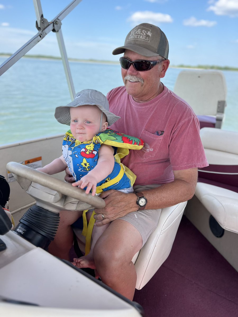Chad_Onek's tweet photo. Can’t beat an evening on the lake with two of my grandsons! https://t.co/torXCLbmWB