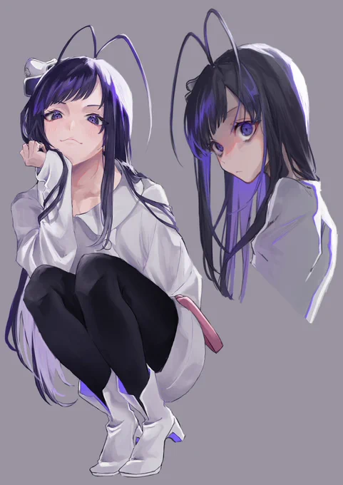 塗り練習で描いたジジ