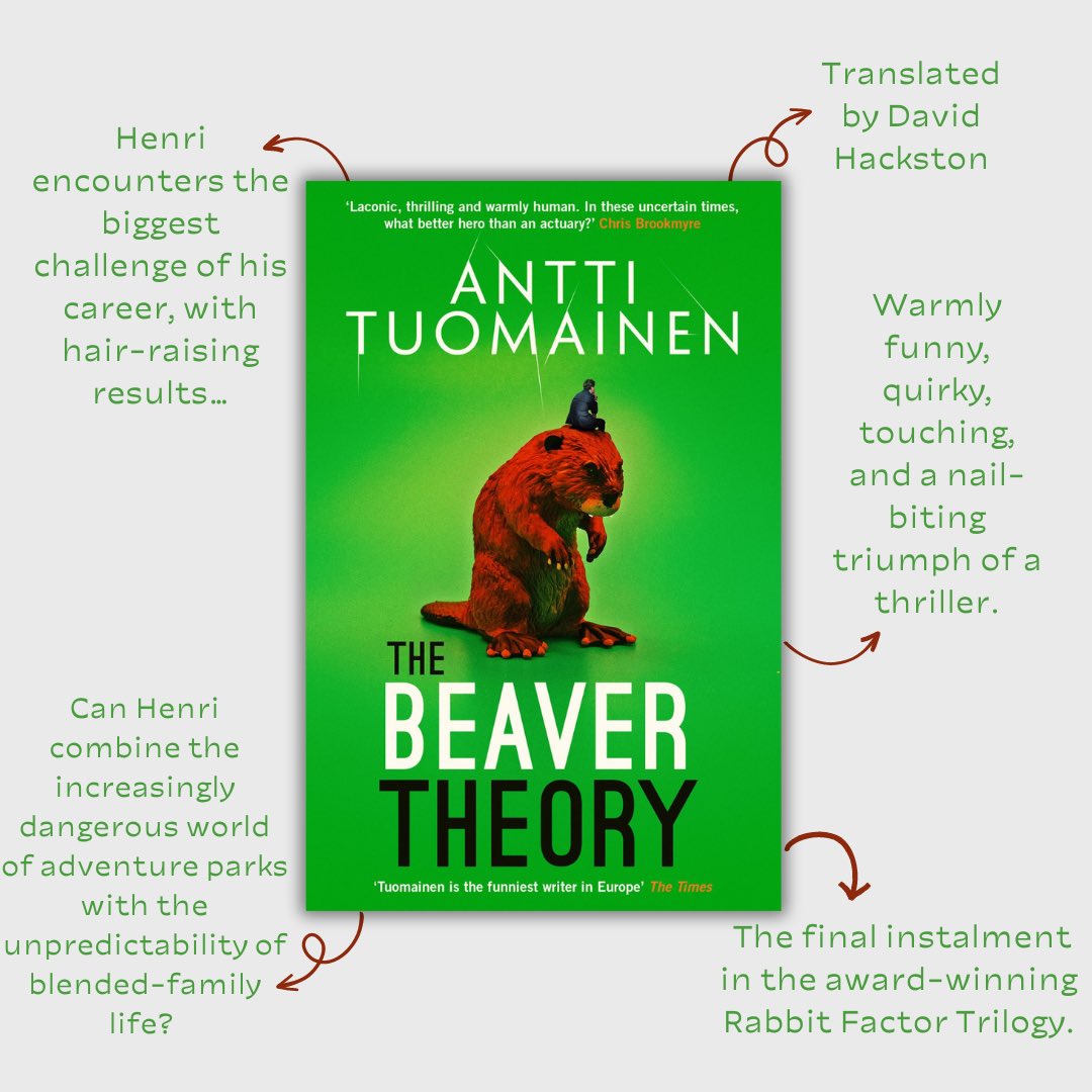 🚨Another fabulous #coverreveal for #teamorenda @OrendaBooks Out 12th October so get those pre-orders in now 🦫 #BookTwitter #booktwt #thebeavertheory