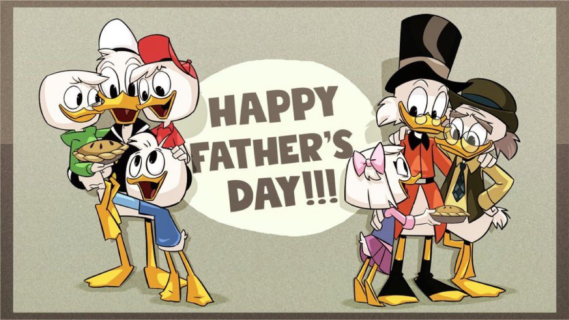 #ducktales Adorable Fathers Day art by Khion Yohann 🥰😁👍👌