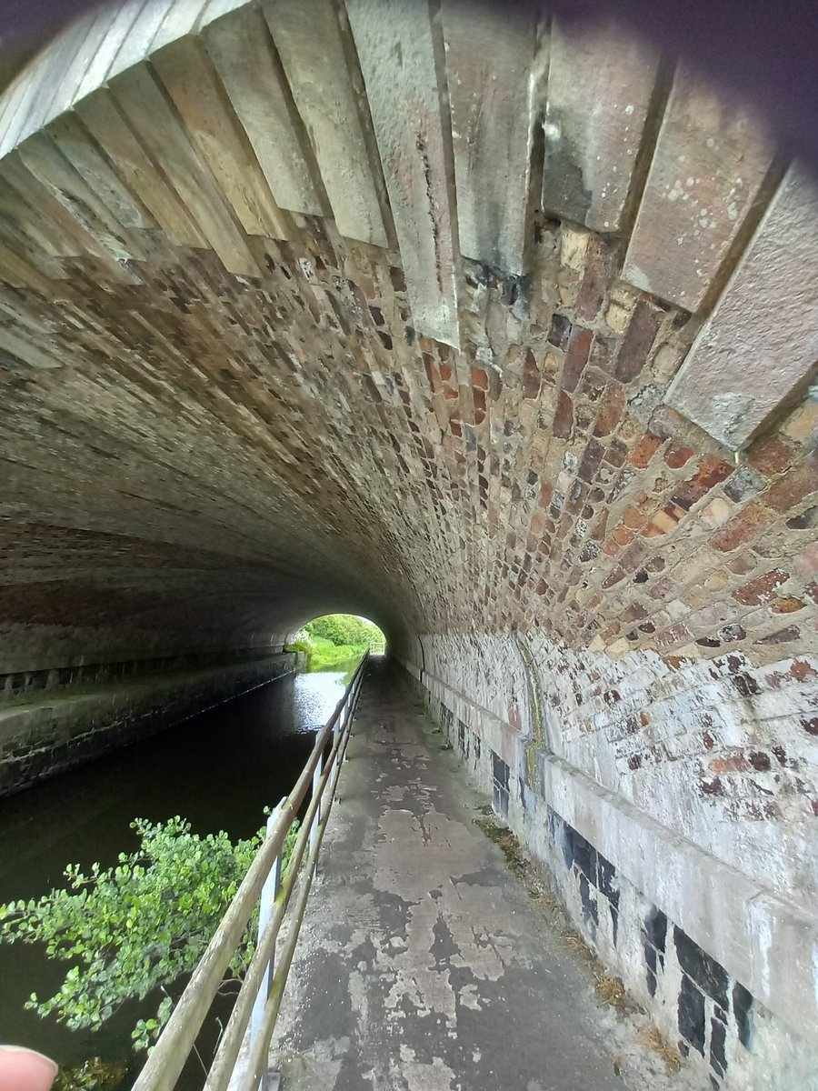 I wish the photograph could do justice to the amazing #brickwork on this Co Down railway bridge. The course is "rifled" -  giving a twisted, spiral effect. The craftsmanship is truly awesome.