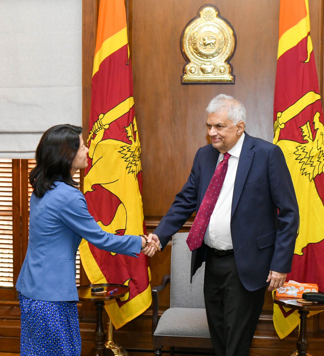 AzusaKubota's tweet image. Had the pleasure to discuss with @RW_UNP on a range of issues including @UNDPSriLanka’s support to @ParliamentLK’s oversight, economic gov, innovative & integrated financing for #SDGs & blue economy, anticipatory/agile capabilities, #digital readiness. #FutureSmartUNDP