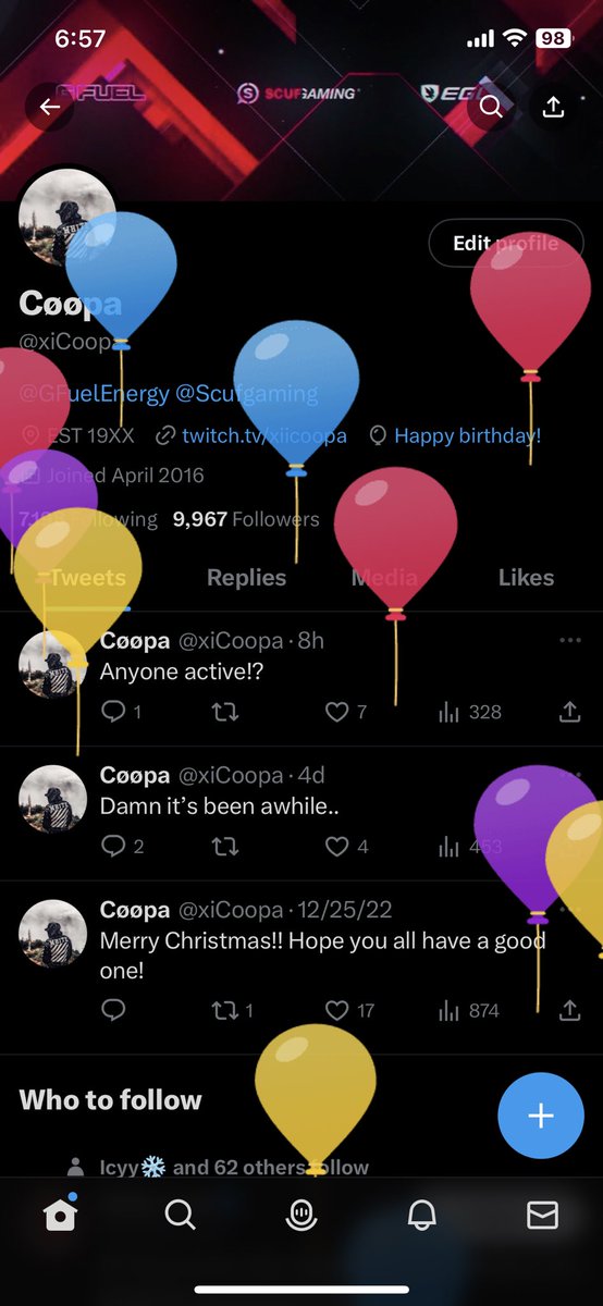 xiCoopa's tweet photo. Just leveled up! https://t.co/qR8Pwl9t6m