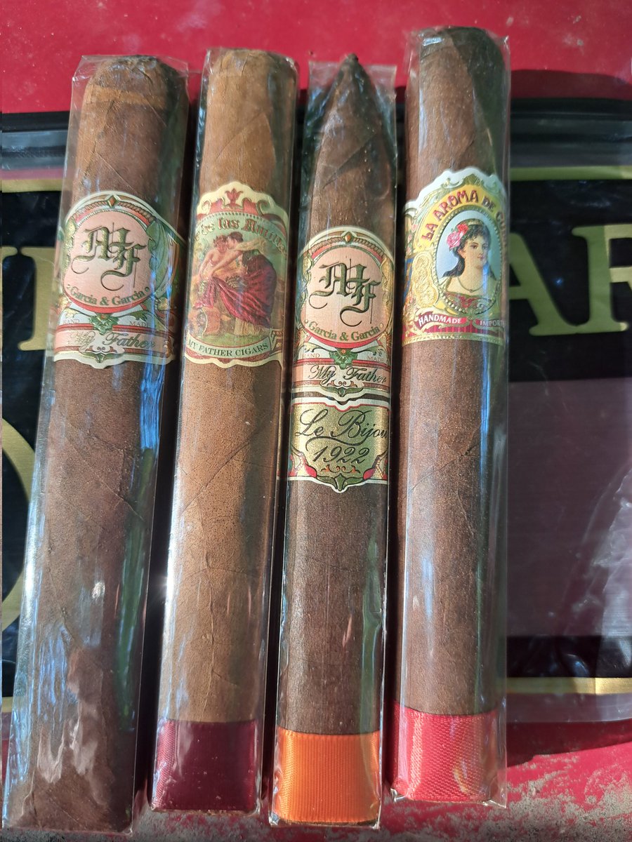 In honor of Father's Day, today's lineup from #MyFatherCigars...