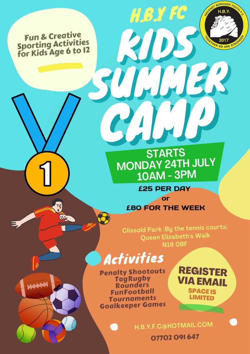 Hackney Borough Youth FC tweet media