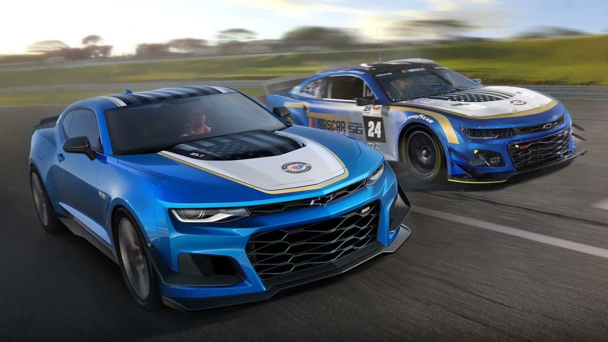 The Chevrolet Camaro ZL1 Garage 56 Edition pays tribute to NASCAR’s Le Mans effort. Can’t get over the NASCAR Next Gen Camaro at Le Mans? Here’s how to take that obsession too far… → topgear.com/car-news/le-ma…