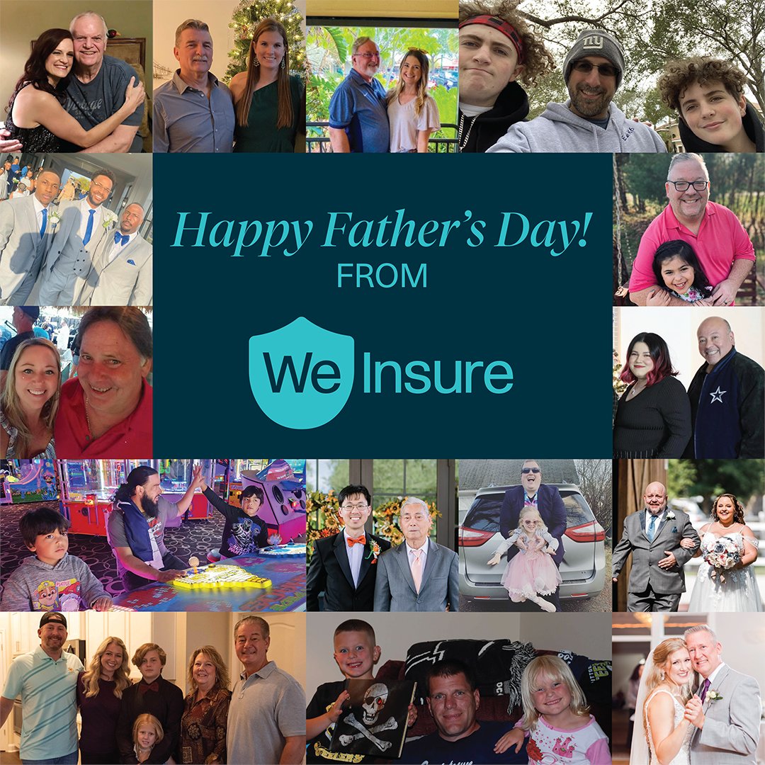Happy #FathersDay to all the amazing dads out there, including the incredible fathers at We Insure! Today, we celebrate your hard work, dedication, and unwavering commitment to your family. Thank you for all that you do and enjoy your special day! 👨‍👧‍👦💙