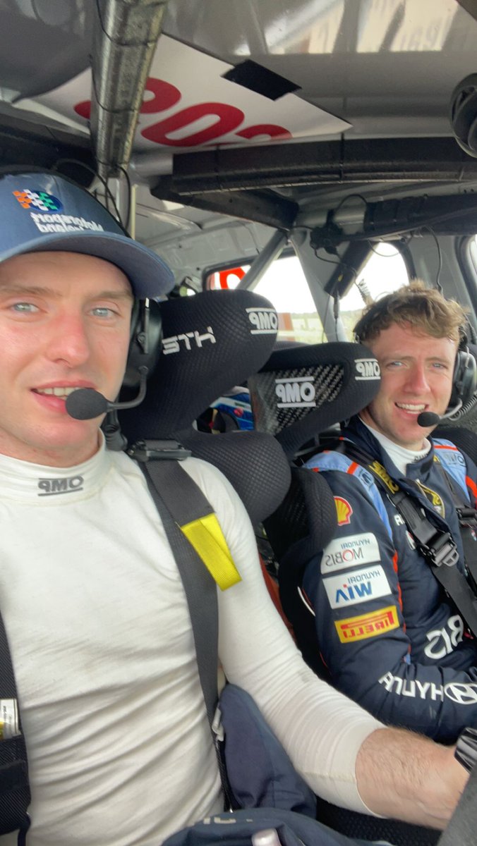 YES BOI!!!!! 💪💪💪

🇱🇻 4th overall - @FIAERC @LVRally 🇱🇻

The past couple of months have been so very hard for @J_Fuzzy_Fulton, so to come here and do the tremendous job he's done - well this one is for him.🙏

#MIRallyAcademy #HMSGOfficial #ERCLive