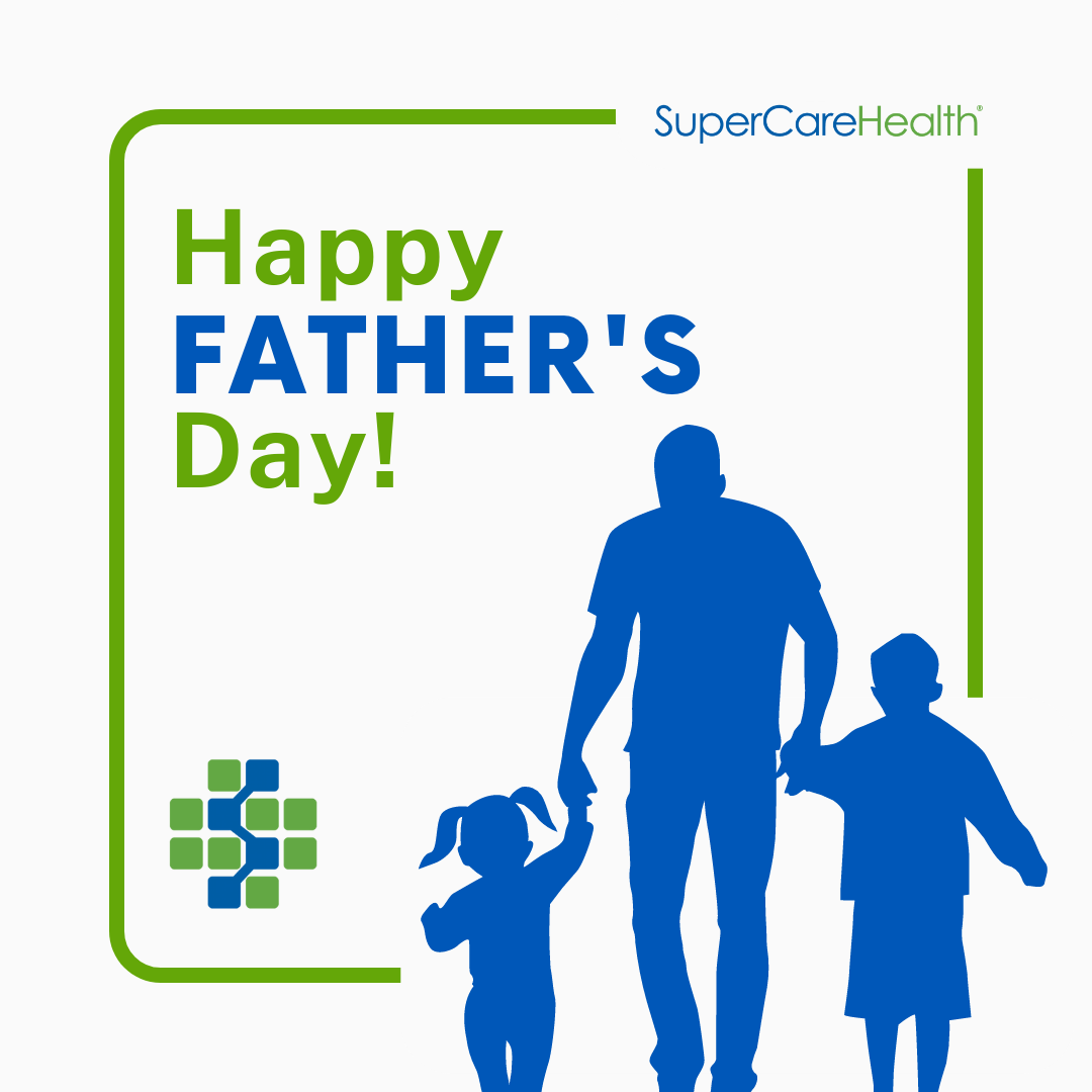 SuperCareHealth's tweet photo. 🎉 Celebrating Super Dads on Father's Day! To all the dads who go above and beyond, providing love, support, and guidance to their families, we salute you! Your unwavering strength, dedication, and sacrifices make a world of difference. https://t.co/c2zMMhvwG0