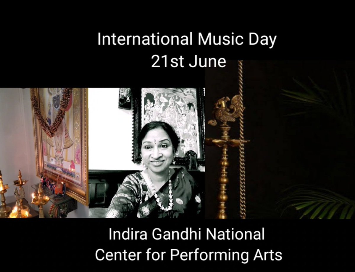 International Music Day 21st June @ Indira Gandhi National Center for Performing Arts
Department of Music, Kannur University
@annamalai_k 
@nmacc_india 
@ignca_delhi 
@festivalbharat 
@MahindraKabira