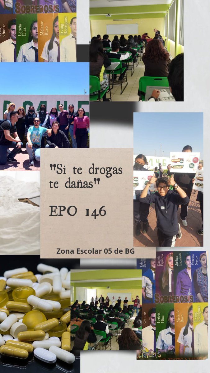 05Supervision's tweet photo. La Supervisión Escolar 05 BG, participo activamente en la campaña nacional "Si te drogas te dañas" en beneficio de la comunidad estudiantil de Educación Media Superior 
#SiTeDrogasTeDañas
#TuComunidadEscolarEdoméx
@SEMSedomex
@DGFAEMS
@SeducEdoMex
#YoElijoCuidarme https://t.co/TEPtnnPm3g
